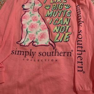 Simply Southern long sleeve youth shirt